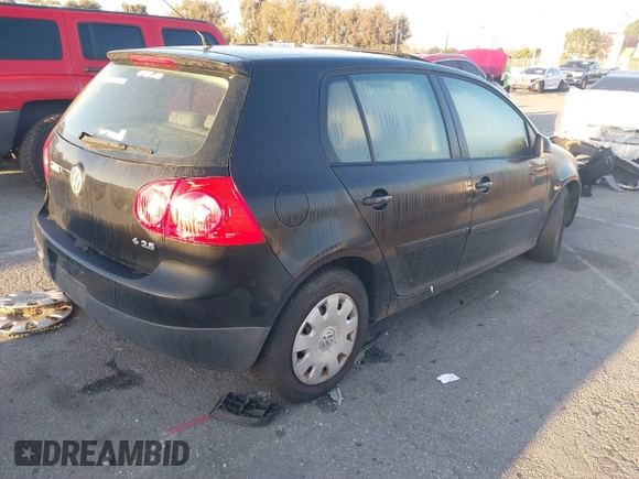 2007 Volkswagen Rabbit with VIN WVWDS71K37W197922, listed as a IAAI auction lot 41831365 with 123,364 mi miles and . Bid and sale history available at DreamBid. Image 4.