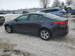 2015 Kia Optima LX with VIN 5XXGM4A76FG432993, listed as a Copart auction lot 45934855 with 206,204 mi miles and Salvage title. Bid and sale history available at DreamBid. Image 2.