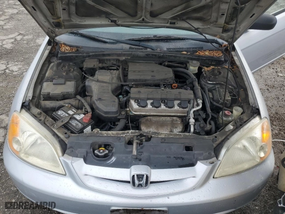 2001 Honda Civic EX with VIN 1HGEM229X1L099087, listed as a Copart auction lot 48089265 with 170,141 mi miles and Clean Title. Bid and sale history available at carsss.com. Image 11.