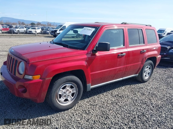 2007 Jeep Patriot Sport with VIN 1J8FT28W77D401093, listed as a IAAI auction lot 41751851 with 143,445 mi miles and . Bid and sale history available at DreamBid. Image 2.