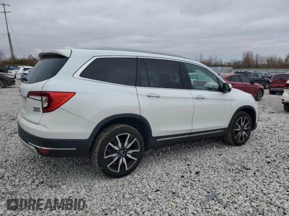 2022 Honda Pilot Touring 7-Passenger with VIN 5FNYF6H66NB013812, listed as a Copart auction lot 78727944 with 38,307 mi miles and Clean Title. Bid and sale history available at carsss.com. Image 3.