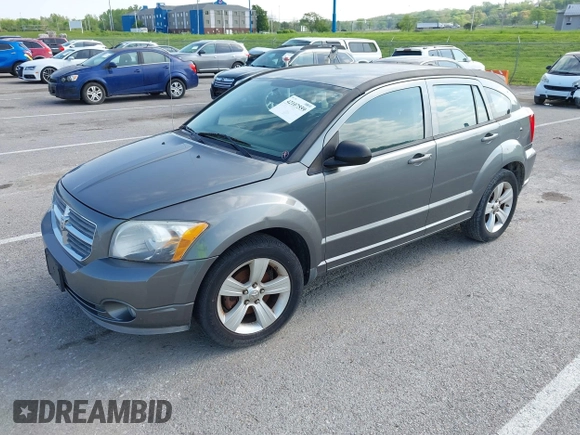 2012 Dodge Caliber SXT with VIN 1C3CDWDA3CD507614, listed as a IAAI auction lot 42107559 with 109,236 mi miles. Bid and sale history available at carsss.com. Image 2.