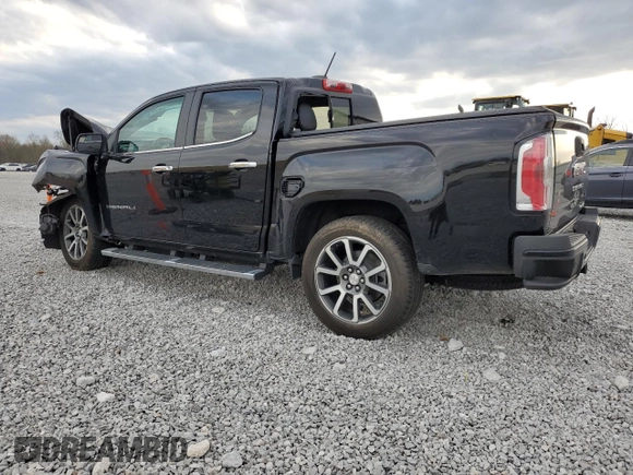 2021 GMC Canyon 4WD Denali z VIN 1GTG6EEN3M1101872, wystawiony jako Copart lot #53963085 z przebiegiem 72 791 mil mil oraz Szkoda całkowita • Salvage title. Historia ofert i sprzedaży dostępna na DreamBid. Obrazek 2.