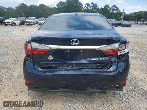 2017 Lexus ES 350 with VIN 58ABK1GGXHU063224, listed as a Copart auction lot 59893475 with 96,064 mi miles and Salvage title. Bid and sale history available at DreamBid. Image 6.