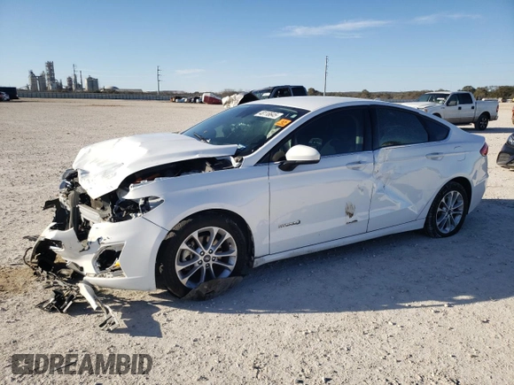 2019 Ford Fusion SE with VIN 3FA6P0LU4KR263315, listed as a Copart auction lot 48118645 with Not Provided miles and Salvage Title. Bid and sale history available at DreamBid. Image 1.