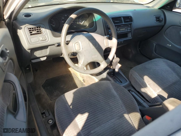 2000 Honda Civic VP with VIN 2HGEJ6614YH592338, listed as a Copart auction lot 44625655 with 124,155 mi miles and Salvage Title. Bid and sale history available at carsss.com. Image 8.