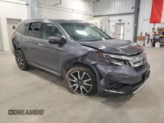2019 Honda Pilot Touring 7-Passenger with VIN 5FNYF6H66KB507017, listed as a Copart auction lot 62583625 with 48,230 mi miles and Salvage title. Bid and sale history available at DreamBid. Image 4.