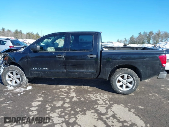2012 Nissan Titan S with VIN 1N6AA0EJXCN306808, listed as a IAAI auction lot 41620072 with 117,205 mi miles. Bid and sale history available at carsss.com. Image 15.