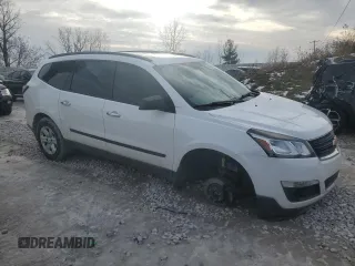 2016 Chevrolet Traverse LS with VIN 1GNKRFED6GJ333845, listed as a Copart auction lot 43333115 with 133,481 mi miles and Clean Title. Bid and sale history available at carsss.com. Image 4.