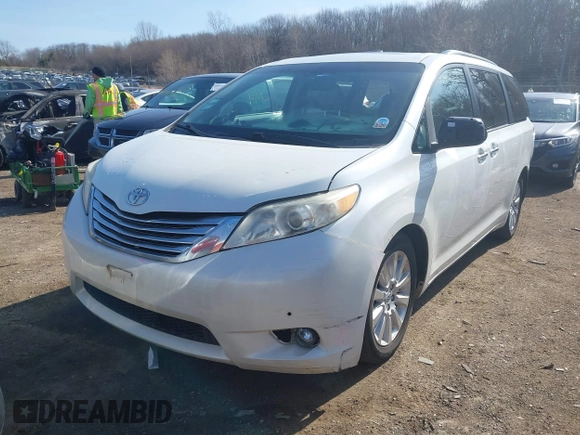2011 Toyota Sienna XLE with VIN 5TDDK3DC4BS013416, listed as a IAAI auction lot 41933299 with 170,479 mi miles and . Bid and sale history available at DreamBid. Image 18.