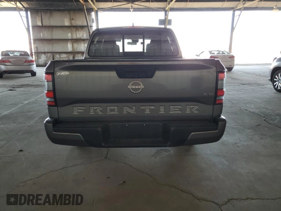 2022 Nissan Frontier SV with VIN 1N6ED1EJ4NN618009, listed as a Copart auction lot 61503845 with 61,743 mi miles and Salvage title. Bid and sale history available at DreamBid. Image 6.