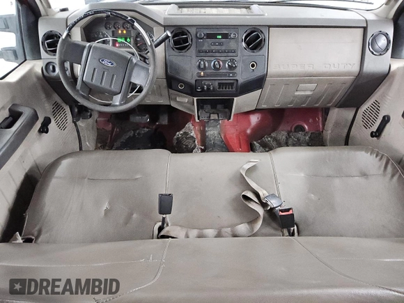 2008 Ford F-250 XL with VIN 1FTSW20558EE15487, listed as a Copart auction lot 55204655 with 101,098 mi miles and Clean title. Bid and sale history available at DreamBid. Image 8.