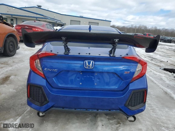 2018 Honda Civic Si Sedan with VIN 2HGFC1E59JH710203, listed as a Copart auction lot 46879935 with NaN miles and Clean Title. Bid and sale history available at carsss.com. Image 6.