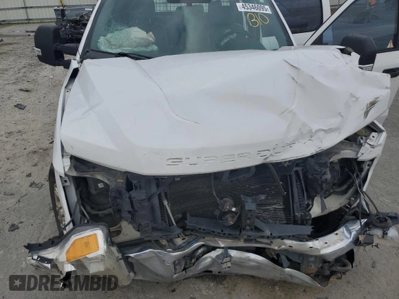 2017 Ford F-250 XL with VIN 1FT7W2A68HEC80552, listed as a Copart auction lot 45346095 with 142,720 mi miles and Salvage title. Bid and sale history available at DreamBid. Image 12.