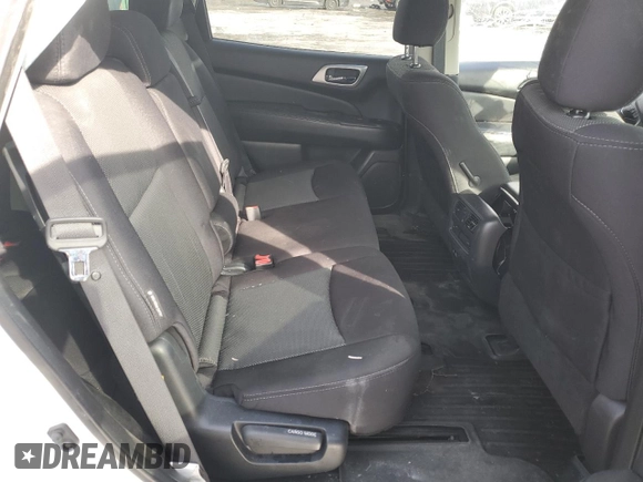 2020 Nissan Pathfinder S with VIN 5N1DR2AM0LC644004, listed as a Copart auction lot 46445495 with 36,857 mi miles and Salvage Title. Bid and sale history available at carsss.com. Image 11.