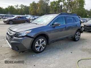 2022 Subaru Outback Limited with VIN 4S4BTANC4N3108597, listed as a Copart auction lot 50041055 with 42,491 mi miles and Salvage Title. Bid and sale history available at DreamBid. Image 1.