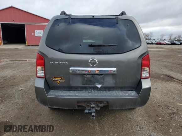 2009 Nissan Pathfinder S with VIN 5N1AR18B29C602699, listed as a Copart auction lot 82199904 with 203,013 mi miles and Clean Title. Bid and sale history available at carsss.com. Image 6.