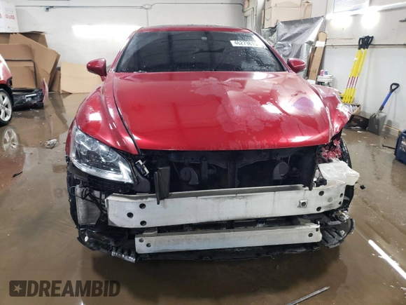 2015 Lexus LS 460 L with VIN JTHGL5EF2F5055740, listed as a Copart auction lot 46279815 with 84,629 mi miles and Salvage title. Bid and sale history available at DreamBid. Image 5.