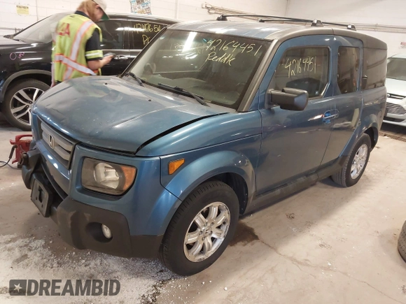 2008 Honda Element EX with VIN 5J6YH28738L005609, listed as a IAAI auction lot 42164451 with 201,019 mi miles and . Bid and sale history available at DreamBid. Image 2.