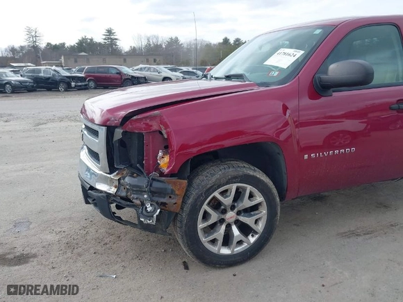2007 Chevrolet Silverado 1500 LT w/1LT with VIN 2GCEK19C871677203, listed as a IAAI auction lot 41781624 with 201,083 mi miles. Bid and sale history available at carsss.com. Image 6.