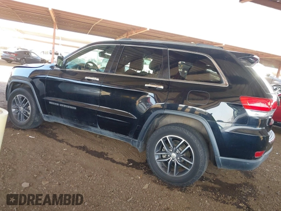 2017 Jeep Grand Cherokee Limited with VIN 1C4RJEBG2HC813328, listed as a IAAI auction lot 41629494 with 123,994 mi miles. Bid and sale history available at carsss.com. Image 3.