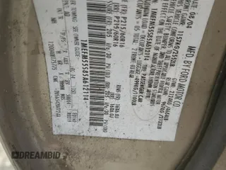 2005 Mercury Sable LS z VIN 1MEFM55S85A612114, wystawiony jako Copart lot #45853165 z przebiegiem Nie podano mil oraz Szkody całkowita. Historia ofert i sprzedaży dostępna na DreamBid. Obrazek 12.