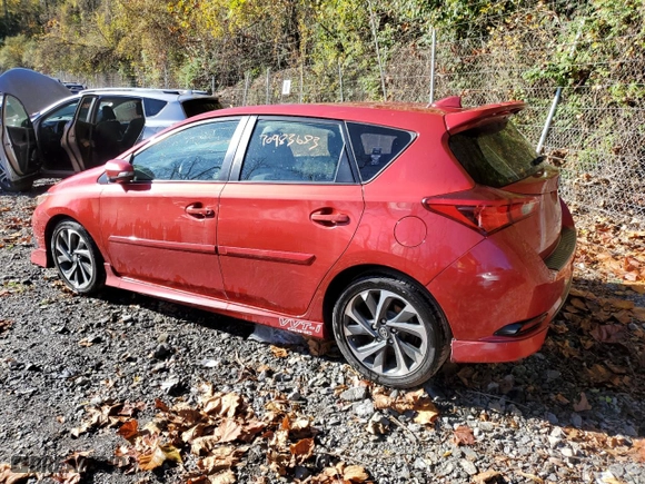 2016 Scion iM with VIN JTNKARJE3GJ508838, listed as a Copart auction lot 70983683 with 0 mi miles. Bid and sale history available at carsss.com. Image 2.