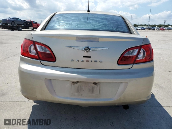 2008 Chrysler Sebring Touring with VIN 1C3LC56R18N105379, listed as a Copart auction lot 71753544 with 110,216 mi miles and Salvage Title. Bid and sale history available at carsss.com. Image 6.