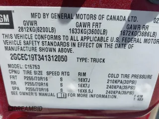 2004 Chevrolet Silverado 1500 LS with VIN 2GCEC19T341312050, listed as a IAAI auction lot 42206942 with 192,788 mi miles and . Bid and sale history available at DreamBid. Image 9.