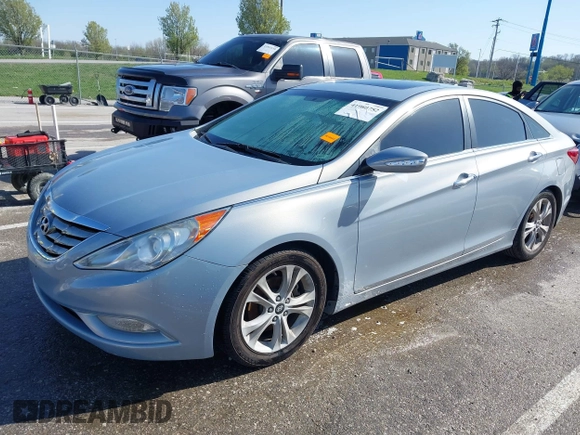2011 Hyundai Sonata Limited with VIN 5NPEC4AC6BH073621, listed as a IAAI auction lot 41980752 with 160,911 mi miles and . Bid and sale history available at DreamBid. Image 2.