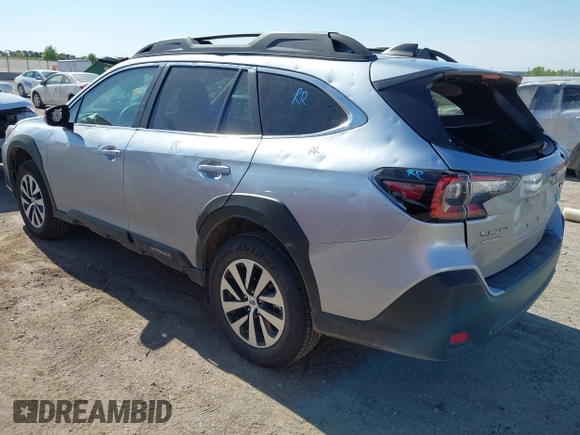 2025 Subaru Outback Premium with VIN 4S4BTACC7S3169389, listed as a IAAI auction lot 42180479 with 13,479 mi miles and . Bid and sale history available at DreamBid. Image 3.