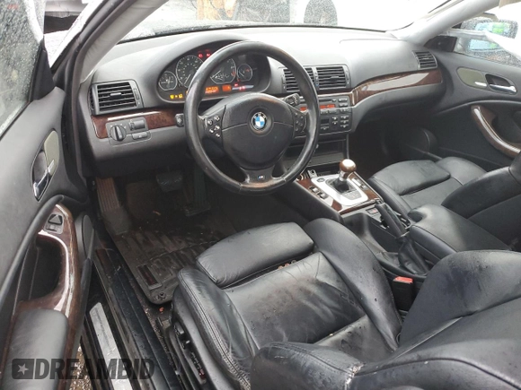 2004 BMW 3 Series 330Ci with VIN WBABD53414PD97160, listed as a Copart auction lot 44079735 with 121,002 mi miles and Salvage Title. Bid and sale history available at carsss.com. Image 8.