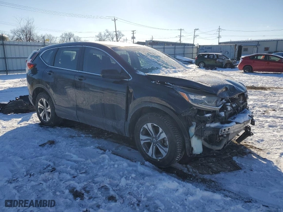 2020 Honda CR-V LX with VIN 5J6RW2H20LL002934, listed as a Copart auction lot 45108285 with 93,896 mi miles and Salvage Title. Bid and sale history available at carsss.com. Image 4.