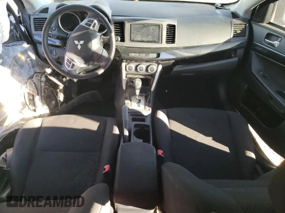 2016 Mitsubishi Lancer ES with VIN JA32U2FU1GU010590, listed as a Copart auction lot 77040544 with 27,616 mi miles and Salvage Title. Bid and sale history available at DreamBid. Image 8.