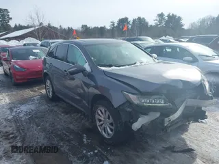 2017 Acura RDX w/Technology Pkg with VIN 5J8TB4H52HL017621, listed as a IAAI auction lot 41512169 with 105,029 mi miles. Bid and sale history available at carsss.com. Image 1.