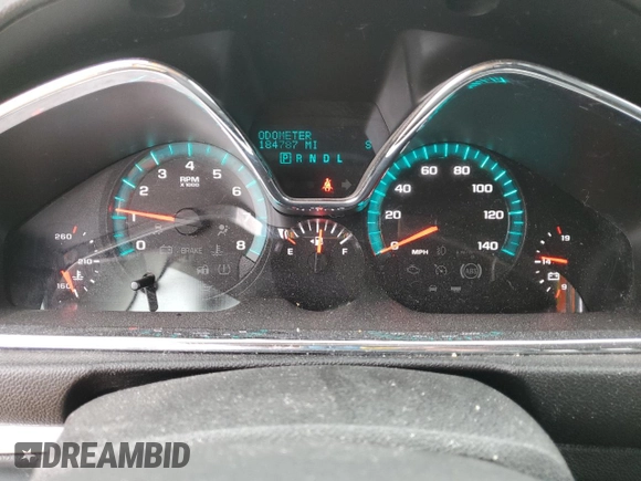 2016 Chevrolet Traverse LTZ with VIN 1GNKVJKDXGJ101509, listed as a Copart auction lot 46420915 with 184,787 mi miles and Salvage Title. Bid and sale history available at DreamBid. Image 9.