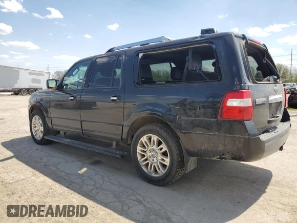 2011 Ford Expedition Max Limited with VIN 1FMJK2A56BEF06101, listed as a Copart auction lot 54401405 with 210,159 mi miles and Salvage title. Bid and sale history available at DreamBid. Image 2.