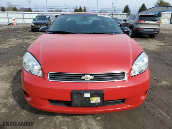 2006 Chevrolet Monte Carlo LT 3.5L with VIN 2G1WM15K869429652, listed as a Copart auction lot 44214215 with 135,199 mi miles and Clean Title. Bid and sale history available at carsss.com. Image 5.