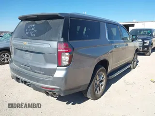 2022 Chevrolet Suburban Premier with VIN 1GNSKFKD0NR185277, listed as a IAAI auction lot 41636887 with 85,009 mi miles. Bid and sale history available at carsss.com. Image 4.