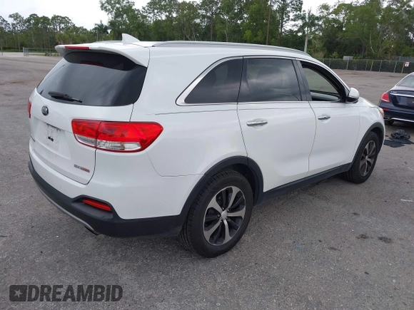 2016 Kia Sorento EX with VIN 5XYPH4A14GG187110, listed as a IAAI auction lot 41994635 with 108,646 mi miles and . Bid and sale history available at DreamBid. Image 4.
