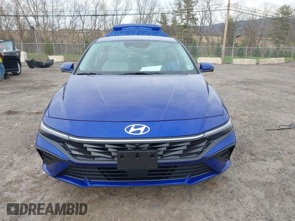 2024 Hyundai Elantra Limited with VIN KMHLP4DG9RU693398, listed as a IAAI auction lot 42081534 with 4,997 mi miles and . Bid and sale history available at carsss.com. Image 13.