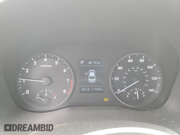 2019 Hyundai Accent Limited with VIN 3KPC34A30KE051741, listed as a Copart auction lot 44817195 with 117,652 mi miles and Salvage Title. Bid and sale history available at carsss.com. Image 9.