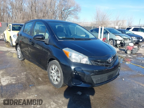2012 Toyota Yaris L with VIN JTDKTUD31CD500337, listed as a IAAI auction lot 41410723 with 130,881 mi miles. Bid and sale history available at carsss.com. Image 1.