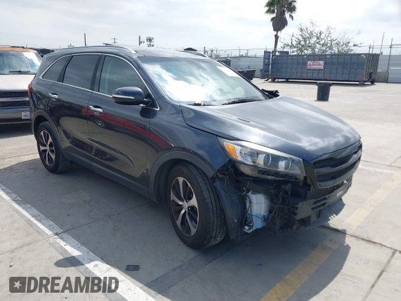 2017 Kia Sorento EX with VIN 5XYPH4A51HG318594, listed as a IAAI auction lot 41902724 with 113,498 mi miles and . Bid and sale history available at carsss.com. Image 1.
