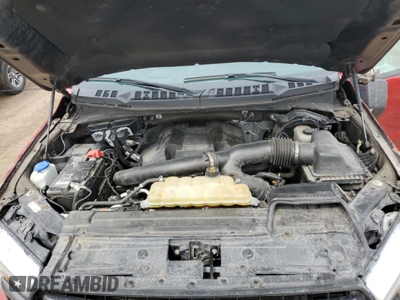 2020 Ford F-150 XL with VIN 1FTEW1E40LFC31553, listed as a Copart auction lot 52310295 with 86,293 mi miles and Salvage Title. Bid and sale history available at carsss.com. Image 11.