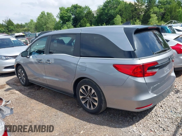 2024 Honda Odyssey EX-L z VIN 5FNRL6H66RB044786, wystawiony jako IAAI lot #42484466 z przebiegiem 40 016 mil mil oraz . Historia ofert i sprzedaży dostępna na DreamBid. Obrazek 14.