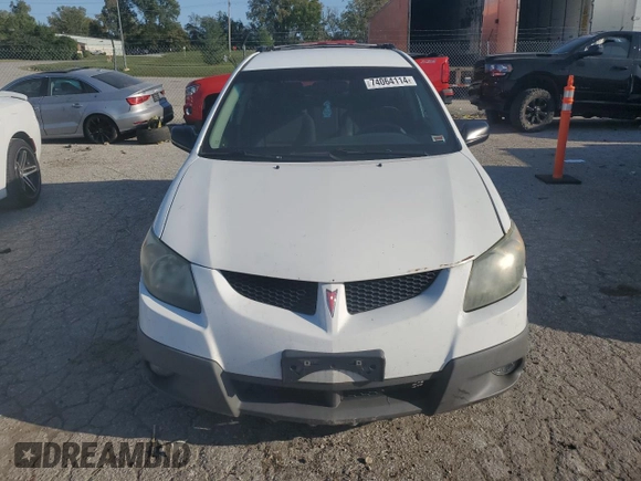 2004 Pontiac Vibe with VIN 5Y2SL628X4Z465215, listed as a Copart auction lot 74064114 with 223,062 mi miles and Salvage Title. Bid and sale history available at carsss.com. Image 5.