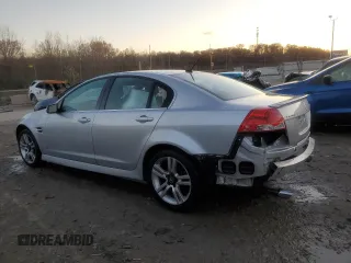 2009 Pontiac G8 with VIN 6G2ER57719L217197, listed as a Copart auction lot 81495724 with 121,392 mi miles and Salvage Title. Bid and sale history available at carsss.com. Image 2.