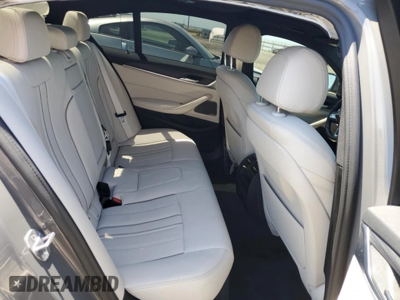 2021 BMW 5 Series 530e with VIN WBA13AG01MCG48152, listed as a Copart auction lot 57289354 with Not Provided miles and Salvage Title. Bid and sale history available at carsss.com. Image 10.