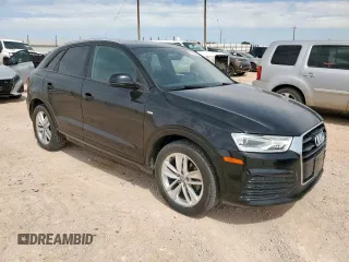 2018 Audi Q3 Premium with VIN WA1ECCFS7JR008837, listed as a Copart auction lot 56244185 with 90,846 mi miles and Salvage title. Bid and sale history available at DreamBid. Image 4.